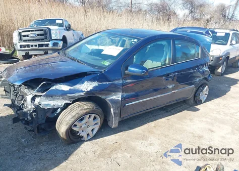 2010 Nissan Sentra 2.0S из США, поврежденный, VIN 3N1AB6AP5AL629287